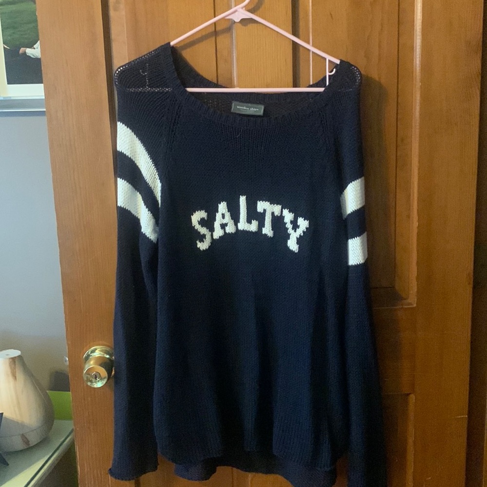 Wooden Ships oversized Salty Sweater